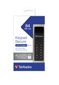 Thumbnail for Verbatim Keypad Secure Flash 256 bit encrypted ( 64GB)