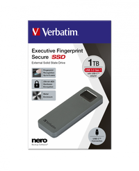 Thumbnail for Verbatim Executive Fingerprint Secure SSD with Encryption ( 1 TB)