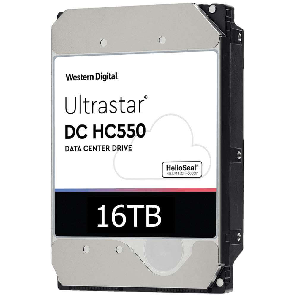WD Ultrastar 16TB SATA Enterprise Hard Drive HC550 Dubai UAE